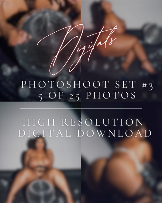 Buttercream19 Disco Baby Photoshoot Set #3 (5 of 25) Digital Download