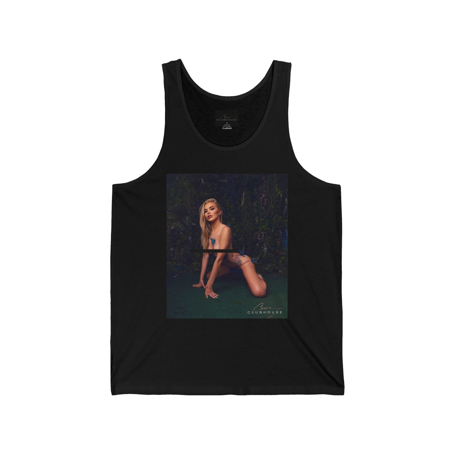 Amanda Fudgy Butterfly Photo Print Tank Top