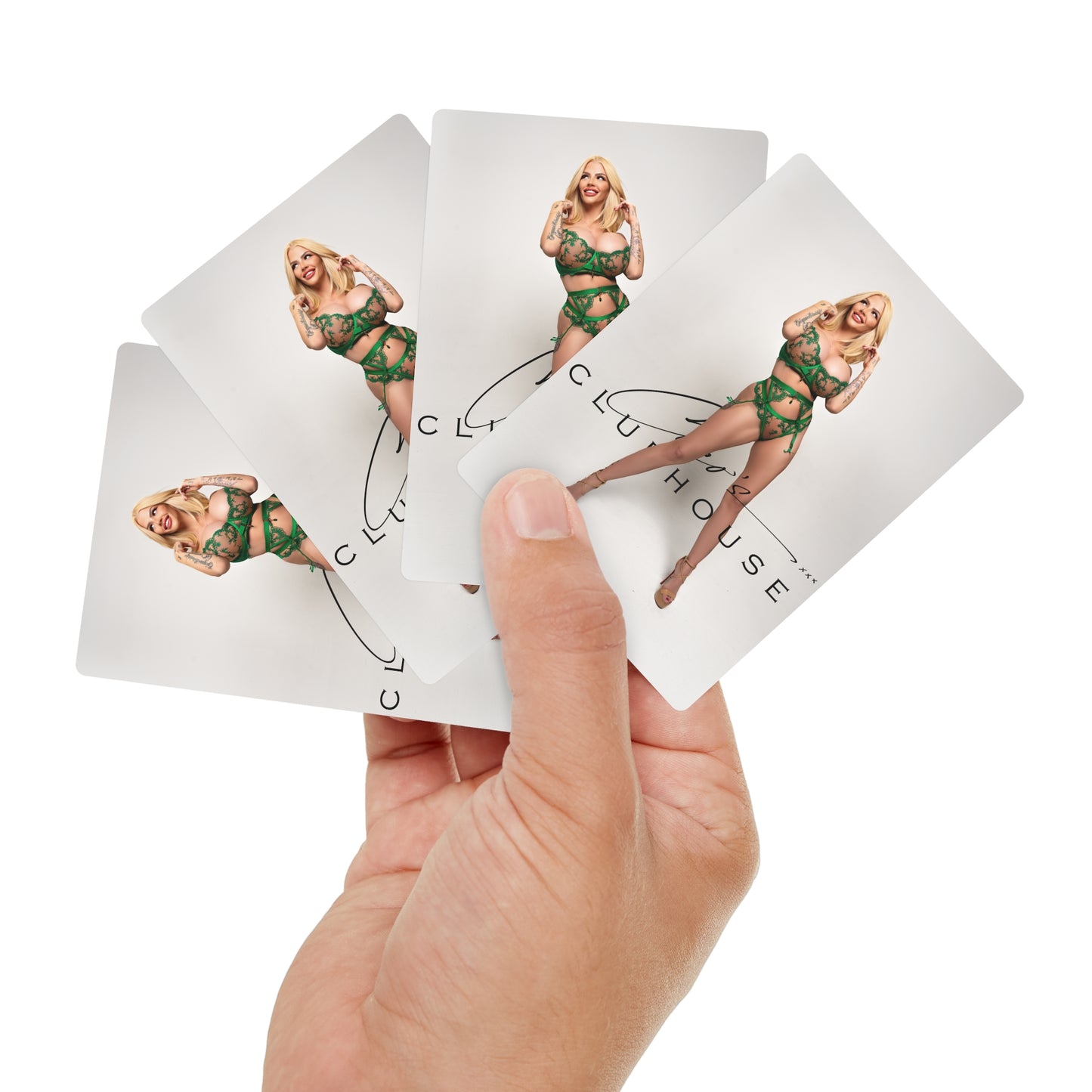 Joslyn James Feeling Lucky Poker Cards