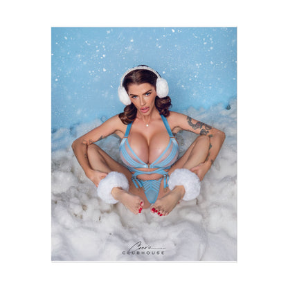 Joslyn James Snow Bunny Blues Poster C