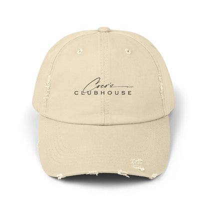 Clubhouse Logo Distressed Cap