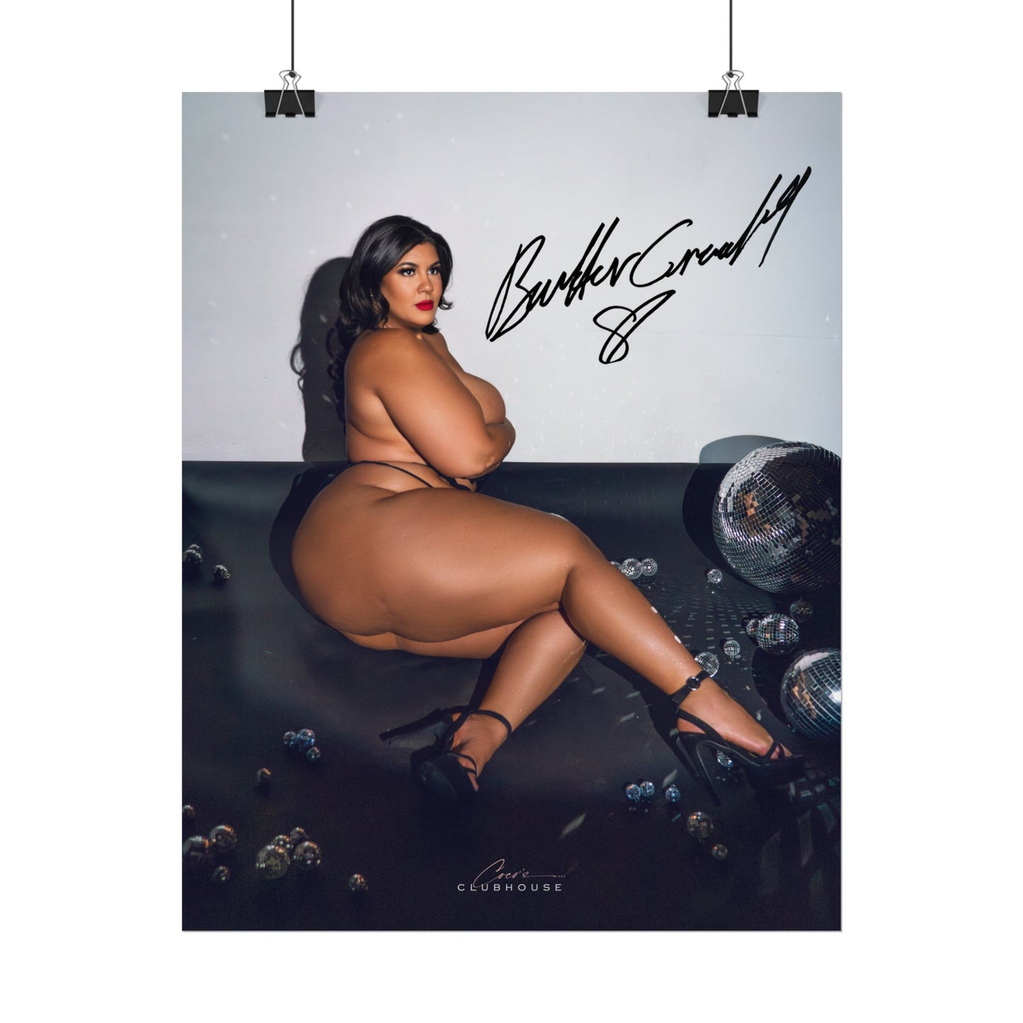 Buttercream19 Disco Baby Poster A