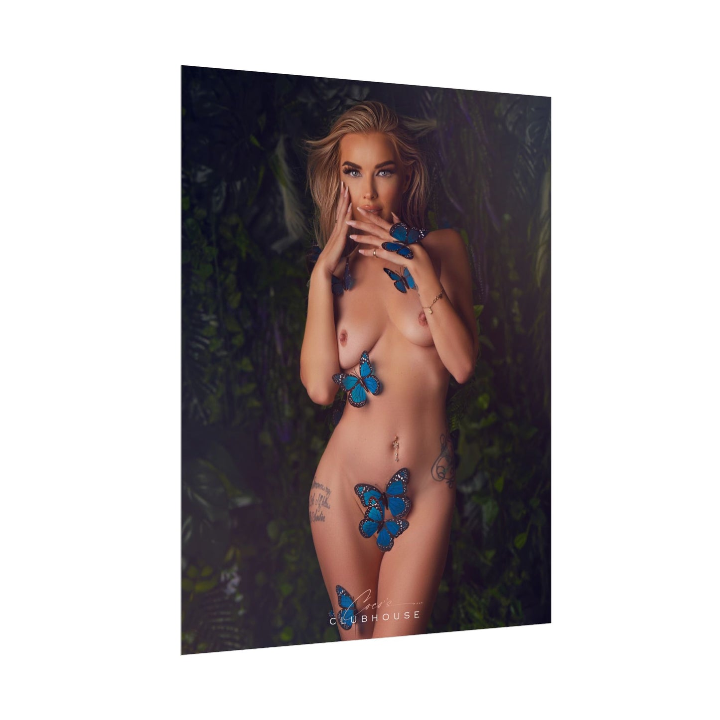 Amanda Fudgy Butterfly Poster B