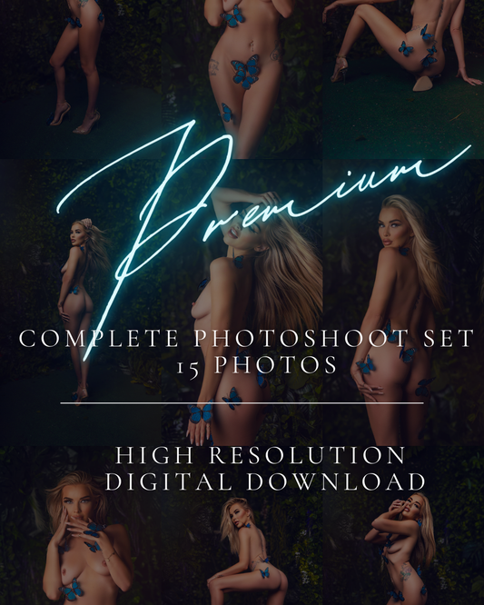 Amanda Fudgy Butterfly Complete Photoshoot Digital Download