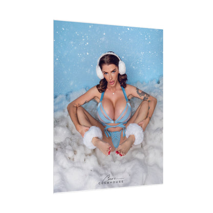 Joslyn James Snow Bunny Blues Poster C