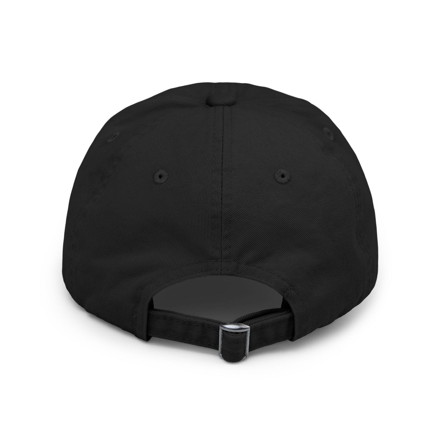 Clubhouse Black Distressed Cap