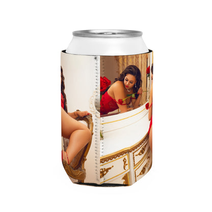 Tesha Nic Spoil Me Red Can Cooler Sleeve