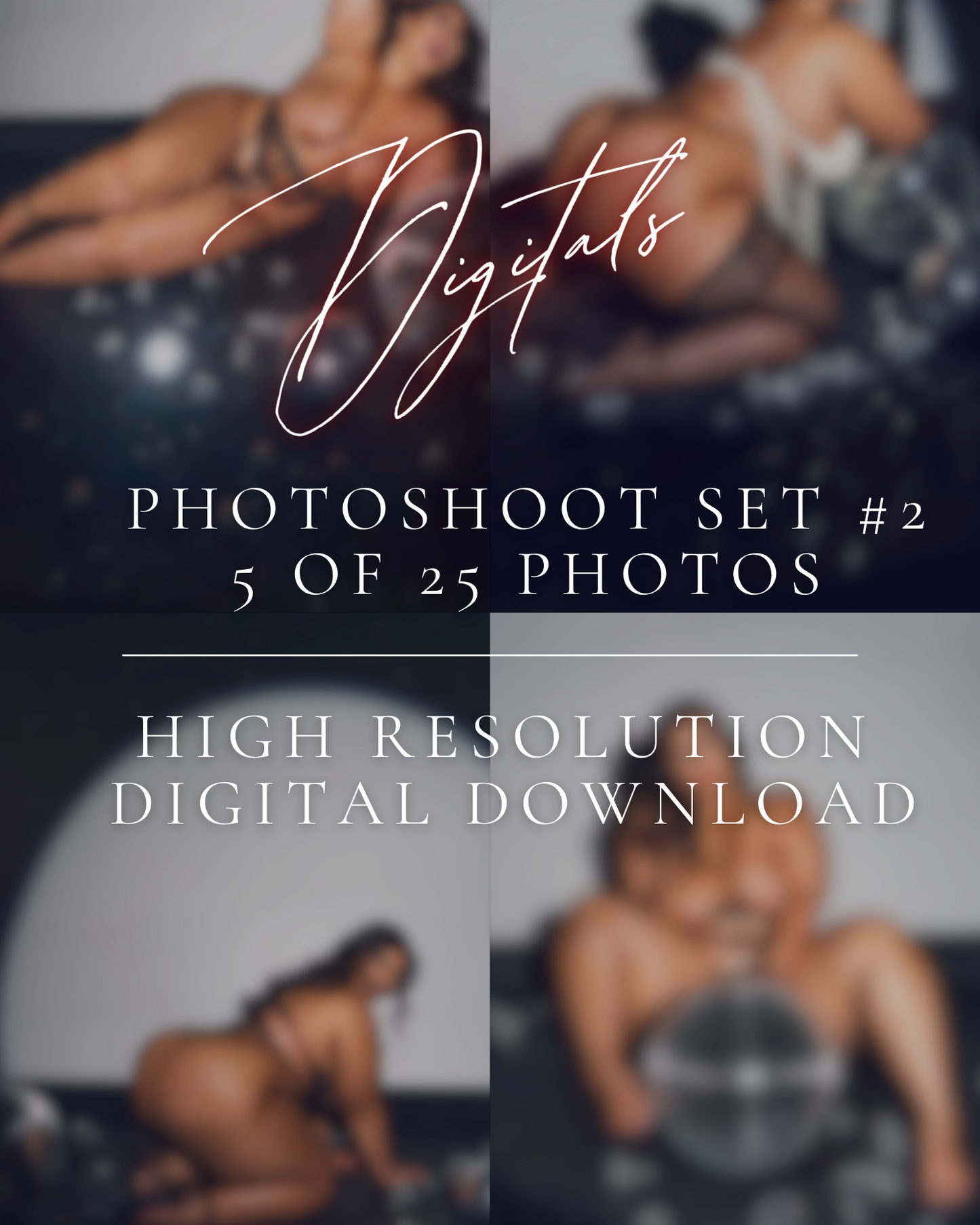 Buttercream19 Disco Baby Photoshoot Set #2 (5 of 25) Digital Download