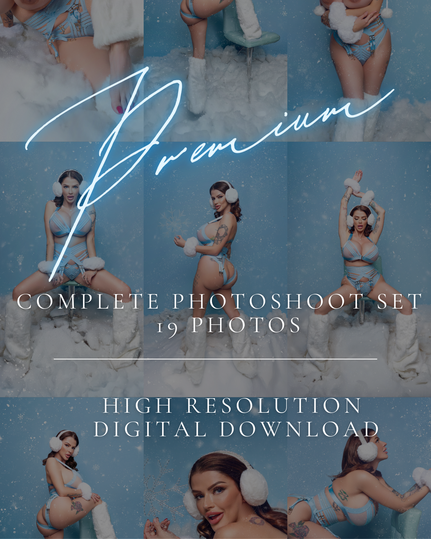 Joslyn James Snow Bunny Blues Complete Photoshoot Digital Download