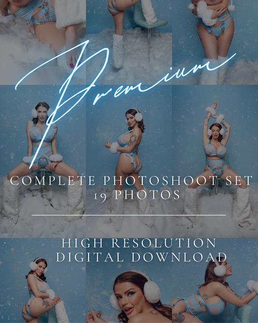 Joslyn James Snow Bunny Blues Complete Photoshoot Digital Download